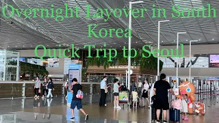 Overnight Layover in South Korea| Summer 2023| Incheon International Airport