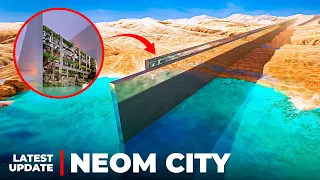 Latest Updates On Saudi Arabia's Futuristic Neom City-The Line.