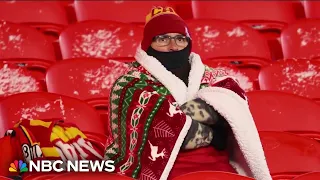 Fans at freezing Chiefs playoff game needed amputations, hospital says