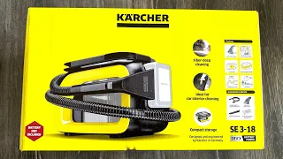 Kärcher SE 3-18 Compact Battery SPRAY EXTRACTION CLEANER