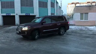 Lexus LX 570 разворот на месте) crawl control