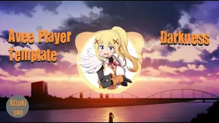 Avee Player Template Anime #2: Darkness [Free Download]