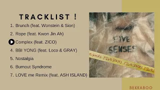 [Full Album]  BE'O (비오) - FIVE SENSES || The 1st Mini Album