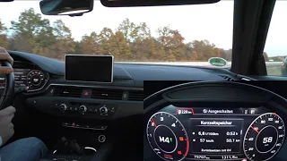 Audi A4 b9 3.0tdi Autobahn 250km/h
