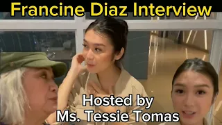 Francine Diaz Interview Hosted by Ms. Tessie Tomas Part 1
