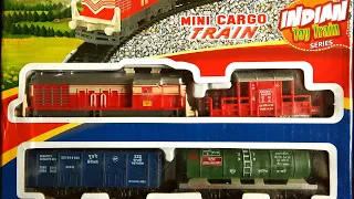 Centy Mini Cargo Train Set Unboxing & Operation | Diesel Locomotive of Indian Railway - WDM-2