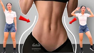 Smaller Waist & Flat Belly | Do This 20 Min Standing Workout | 7 Days Lose Weight