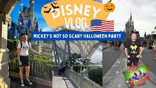 WALT DISNEY WORLD ✨ Day 2 • Magic Kingdom, Mickeys Not So Scary Halloween Party 🎃, TRON