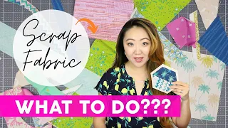 How to Use Up Scrap Fabric 🧵 Sewing Project Ideas