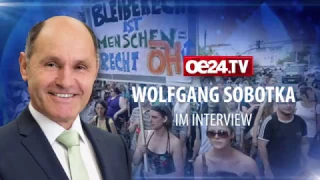 Innenminister Sobotka im exklusiven oe24.TV-Interview