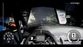 WRC 10 cockpit view 'Spain Night' Ford Fiesta WRC' (max settings 1440p)