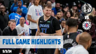 Luka Doncic (28 points) Highlights vs. LA Clippers | 5/3/24