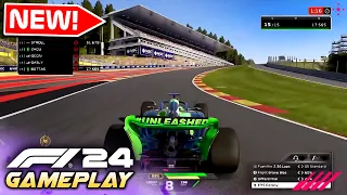 F1 24 Race Gameplay: NEW Updated Spa, Silverstone & Qatar Onboards & More!