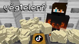 Leteszteltem 10+ Tiktokos Minecraft Lifehacket! 16.rész