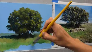 Painting a Simple Tree