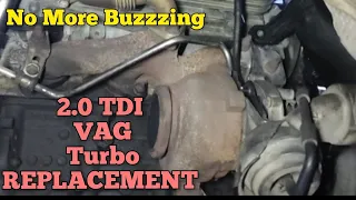 How to replace Turbo on VW Seat Audi 2.0 TDI