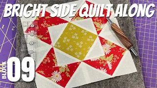 How to Sew Bright Side Block #9 | @FatQuarterShopTX Quilt Along