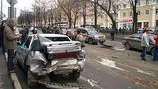 Видеорегистратор аварии дтп 2013  Car Crash Compilation 2013 подборка часть 13