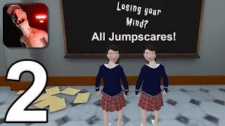 Nine Floors - Gameplay Walkthrough Part 2 - All Jumpscares (iOS, Android)