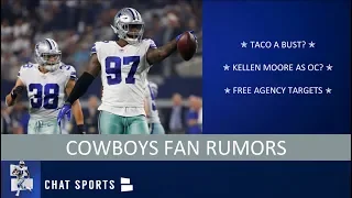 Cowboys Fan Rumors: Kellen Moore, Taco Charlton A Bust, Free Agency & Trade For Leonard Williams
