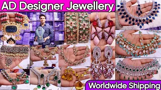 Latest Exclusive Designer AD Jewellery Collection 2024 | Premium Quality Bridal Diamond Jewellery