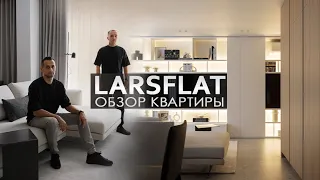 Дизайн интерьера светлой квартиры в Новосибирске | Большой обзор | LARSFLAT