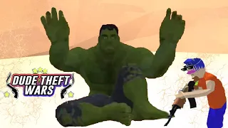 how to find hulk in dude theft war | KhalnayAK