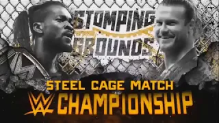 WWE Stomping Grounds Kofi kingstom vs Dolph Zigler (Steel cage full match) for new wwe champion