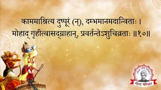 Bhagwat Geeta - Chapter 16| भगवद्गीता अध्याय १६