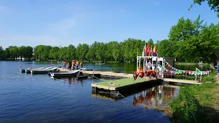 Петергоф, Красный пруд, лодочная станция  26 мая 2024 года