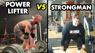 Comparing Deadlift Styles: Powerlifter vs. Strongman - Leverages, Rep Efficiency, and Durability