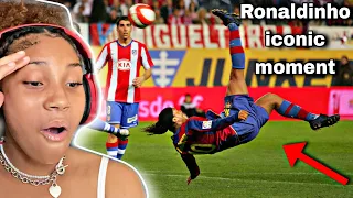 Most Humiliating Skills by Ronaldinho…First time watching him -NYVIA REACTION