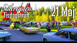 Säterdalen Tisdagsträff 21/5 - Classic Cars Meet 2024 in Säter/Sweden 🇸🇪