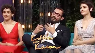 Koffee with karan 5 | Aamir Khan ,Fatima Sana Shaikh And Sanya Malhotra