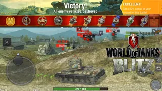 KV-2 Mastery (5 Kills | 3.2k+ dmg) - World of Tanks: Blitz