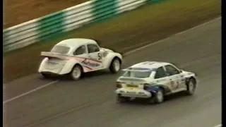 British Rallycross Grand Prix 1992 C final Mick Quaife Warwick Barnes