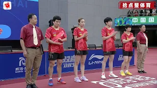 钱天一/梁靖昆 VS 孙颖莎/王楚钦 混双｜亚锦赛及亚运会热身赛 2023.8.25 ｜2023 Asian Games : Team China Warm Up Games