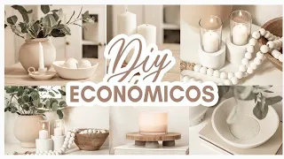 😮ECONÓMICOS DIYS para DECORAR TU CASA sin GASTAR MUCHO DINERO/ IDEAS FÁCILES Y ELEGANTES DECORACIÓN