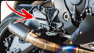 New Rearsets on the Yamaha R1!