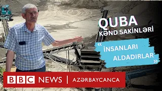 “Məktəbimiz bərbad, yolumuz bərbad, karxanalar da bir tərəfdən”- Qubada kənd sakinləri danışır