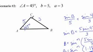 PC - Law of Sines: Ambiguous Case