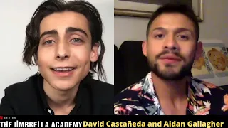 The Umbrella Academy Season 2 Interview -David Castañeda and Aidan Gallagher