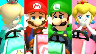 Mario Kart 8 Deluxe - All Characters Win & Lose Animations (DLC Included)