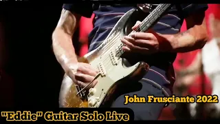 Eddie - RHCP Guitar Solo Live - Incridible John Frusciante 2022 !!! Austin City Limits - Texas