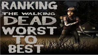 Ranking EVERY Walking Dead Game (Telltale) From WORST TO BEST (Top 5 Games)