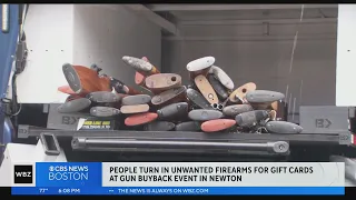 Unwanted guns exchanged for gift cards in Newton