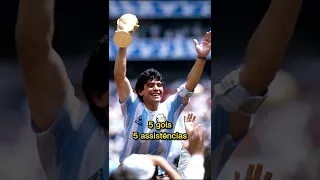 Maradona em 1986 VS Pelé em 1970 - QUEM JOGOU MAIS NA COPA DO MUNDO? #shorts