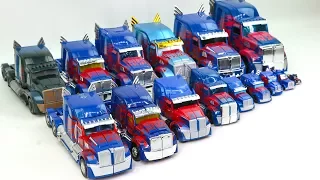 Transformers Movie 5 TLK & 4 AOE Blue Color Optimus Prime 15 Truck Vehicle Car Robot Toys