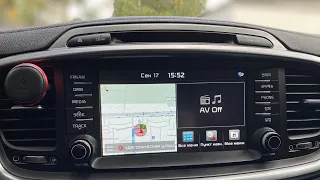 Kia Sorento Prime 2016 GEN4 русификация мультимедиа и панели приборов. Корейский Kia Sorento