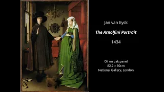 Art analysis of Jan van Eyck's The Arnolfini Portrait from 1434